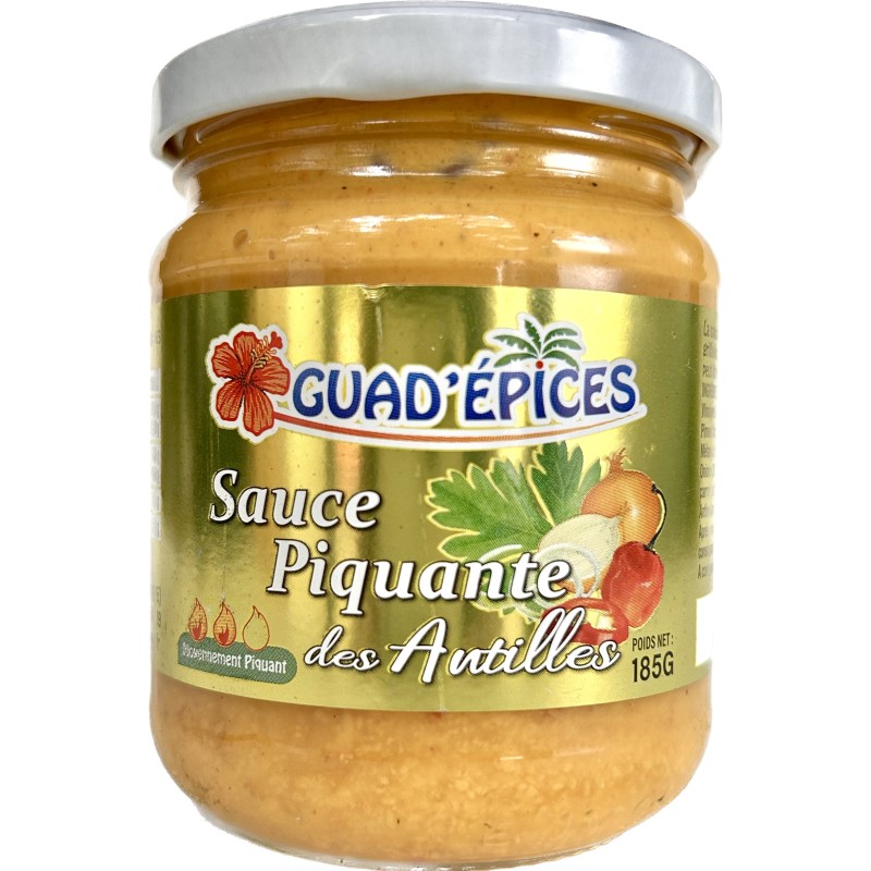 Sauce piquante des antilles 185g