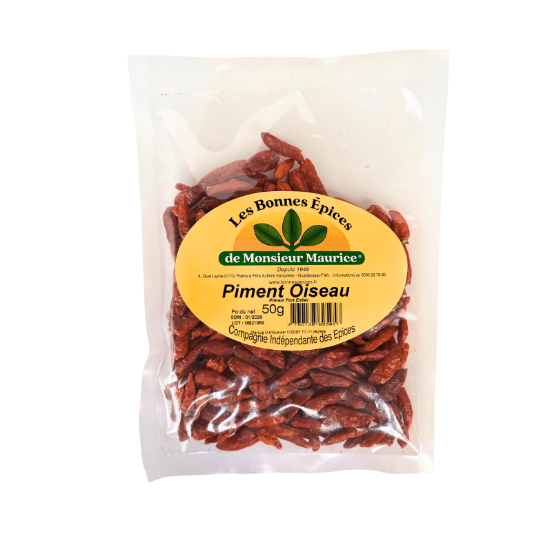 Piment oiseau 50g