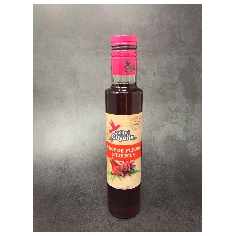 Sirop de fleur d'hibiscus 25cl