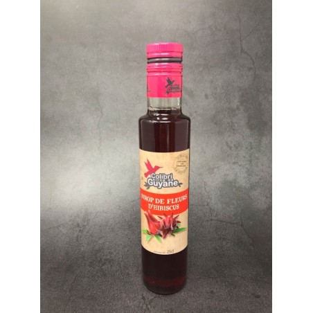 Sirop de fleurs d'hibiscus de Guyane