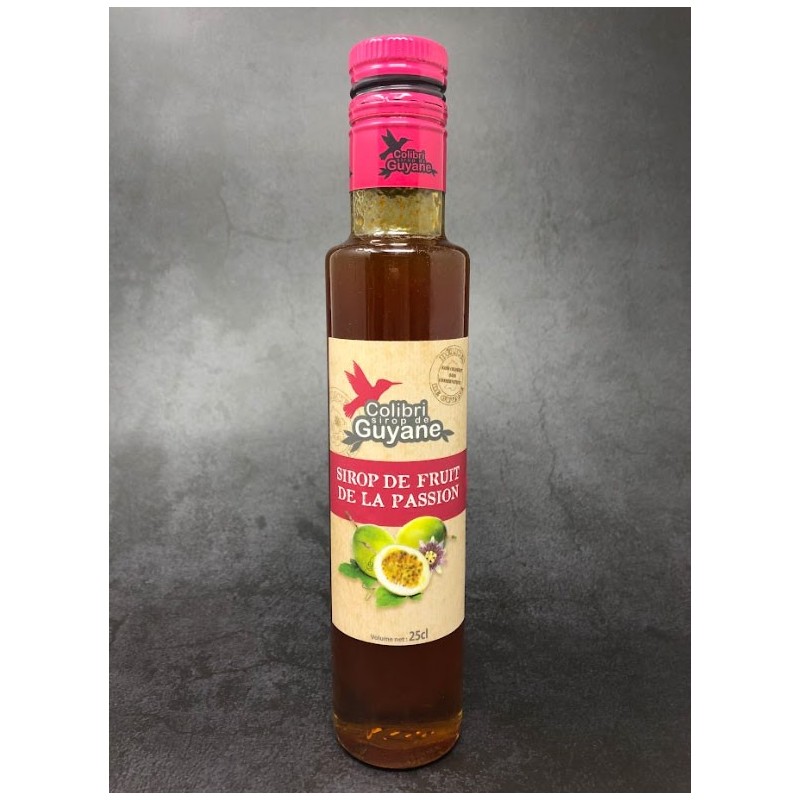 Sirop de fruit de la passion 25cl